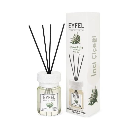 Odorizant camera cu betisoare Eyfel, 120 ml,Parfum de lacramioare