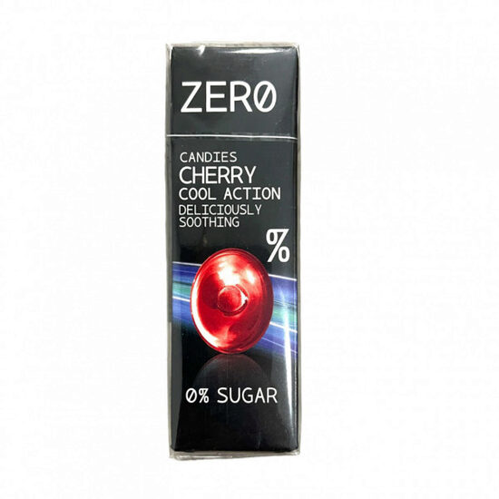 Bomboane Zero Cirese  fara zahar, 32 g