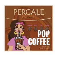 Bomboane desert ciocolata lapte Pergale Pop Coffe 115g