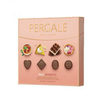 Bomboane desert ciocolata lapte Pergale 113g