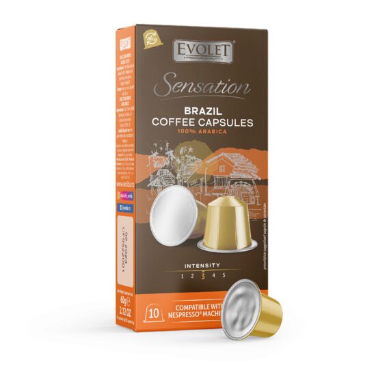 Cafea capsule Brazil Evolet Sensation 10 buc