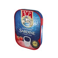 Conserva de sardine in sos tomat Eva 115g