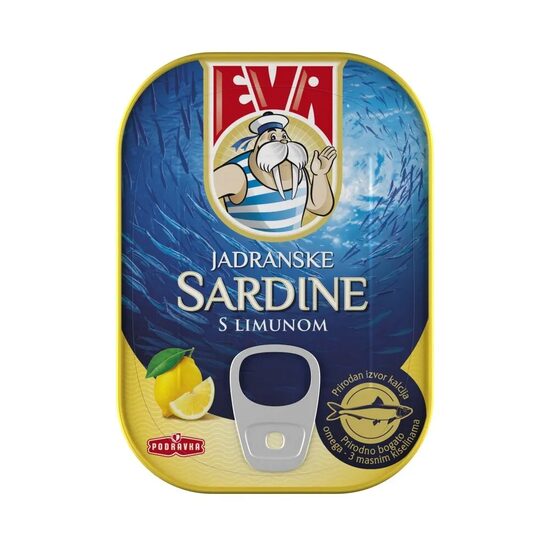 EVA SARDINE 100GR ULEI VEGETAL CU LAMAIE(30B)