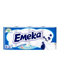 Hartie Igienica Emeka Ocean Breeze, 3 Straturi, 8 Role