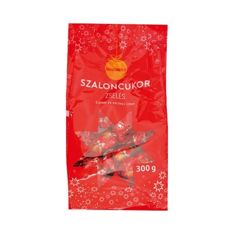 Bomboane de pom cu jeleu Gloria 300 g – jeleu cu aromă de lămâie și portocală