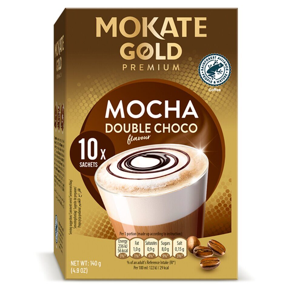 その他 MOKA Mokate Gold Premium Mocha Double Chocolate 14g - zozocafe