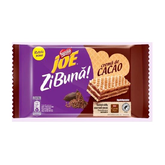 Napolitana cu crema de cacao Joe Zi buna 117g