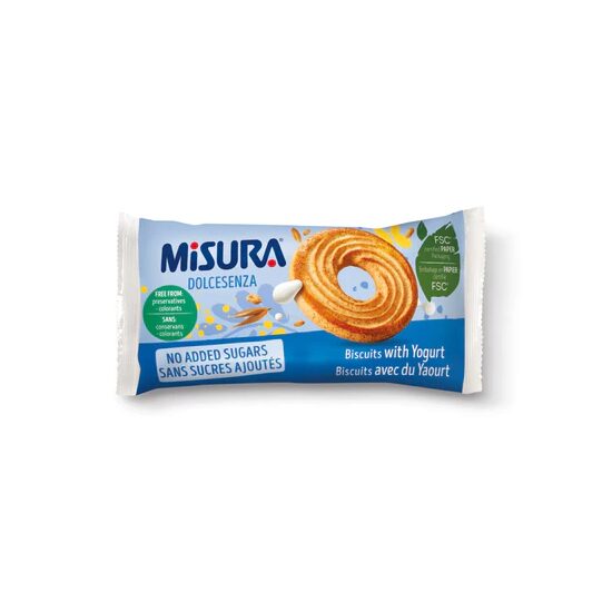 Biscuiti cu iaurt Misura, fara zahar, 33.3 g