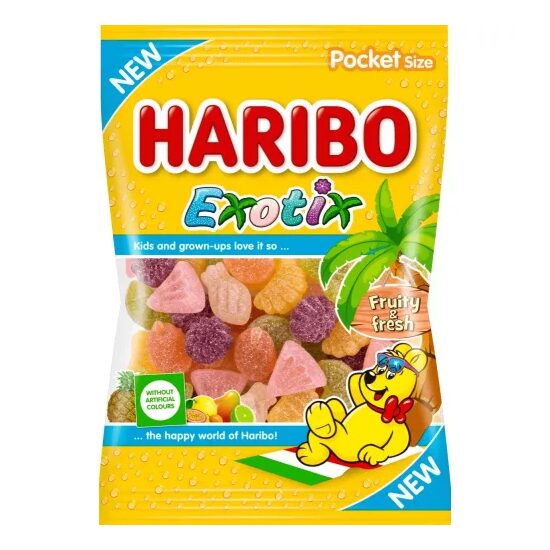 Jeleuri Haribo Exotix 100g