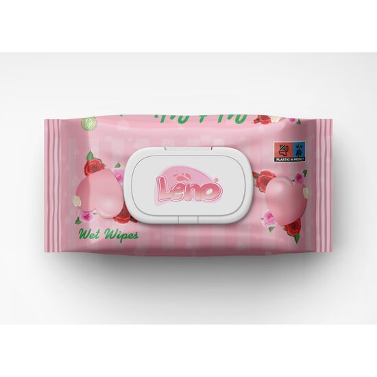 Servetele umede bebelusi Leno Rose, 120 bucati