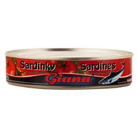 Sardine in sos tomat Giana 215 g