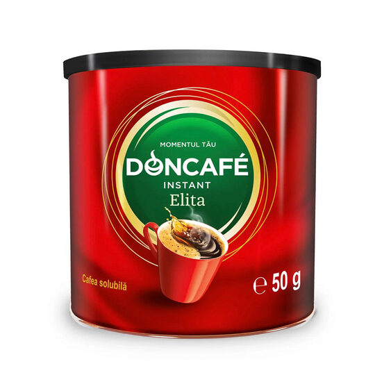 Cafea solubila Doncafe Elita instant 50g, cutie