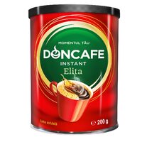 Cafea solubila Doncafe Elita instant 200g, cutie