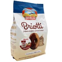 Biscuiti Divella Briotti Panna Fresca Cacao 400g
