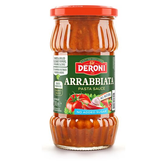 Sos pentru paste Arrabiata Deroni, 310 g
