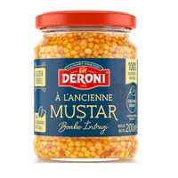 Mustar A l'Ancienne din boabe intregi Deroni , 200 g