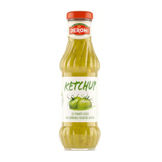 Ketchup dulce de rosii verzi Deroni, 320g