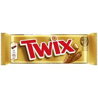 Twix baton cu biscuit si caramel invelit in ciocolata cu lapte 50g