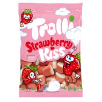 Jeleuri gumate Trolli Kiss strawberry 100 g