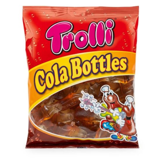 Jeleuri gumate Trolli Cola Bottles, 100g
