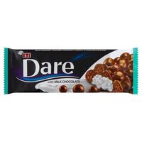 Baton crocant cu ciocolata cu lapte si umplutura de cocos Eti Dare 28g