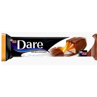 Baton de ciocolata cu lapte si umplutura cu caramel Eti Dare 20g
