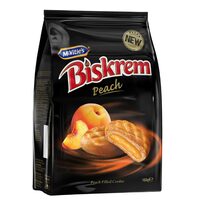 Biskrem Biscuiți cu Cremă de Piersică 160g
