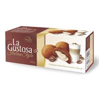 Biscuiti Crocanti La Gustosa, Bogutti, cu Crema de latte machiatto , 150 g