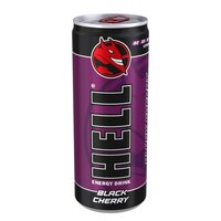 Bautura energizanta Hell Energy Drink Black Cherry, 250 ml, SGR