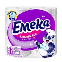 Set 2 Prosoape hartie Emeka 3 straturi, 100 foi Forest Fruit