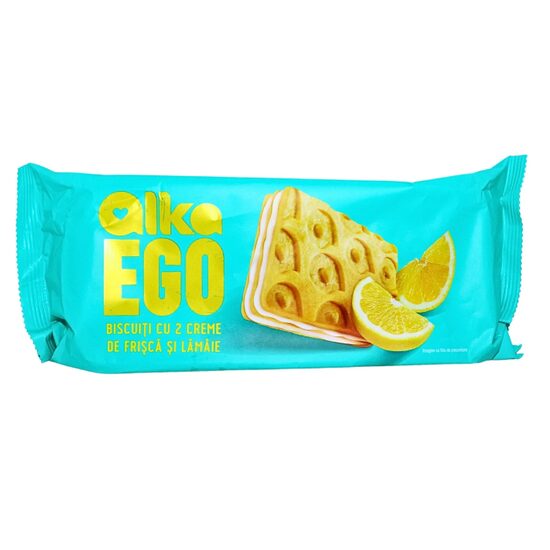 Biscuiti cu frisca si lamaie Alka Ego 135 g