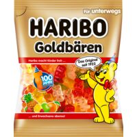 Jeleuri cu aroma de fructe Haribo Goldbaren 100g