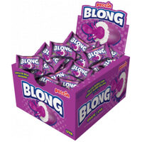 Guma de mestecat Blong, umplutura cu gust de grapefruit, 5 g, 40 bucati