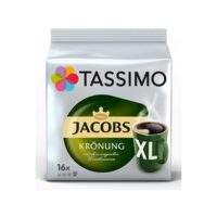 Capsule cafea Tassimo Jacobs Krönung XL, 16 bauturi x 195 ml, 16 capsule