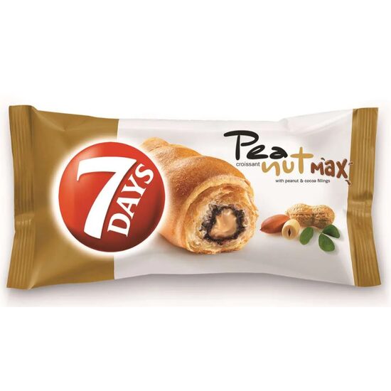 Croissant cu crema de alune 7 Day's Max, 80g