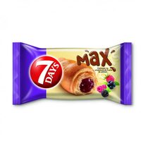 Croissant cu crema de fructe de padure 7Days 80 g
