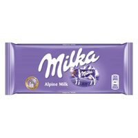 Ciocolata cu lapte alpin Milka, 100 g