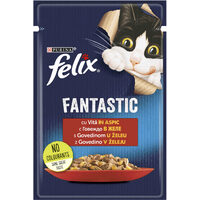 Hrana umeda pentru pisici Felix Fantastic Vita in Aspic, 85g