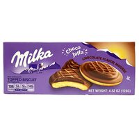 Milka Jaffa Cu Spumă Cu Aromă De Ciocolată 128G