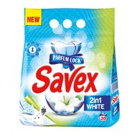 Detergent automat Savex PowerZyme 2in1 White, 2kg