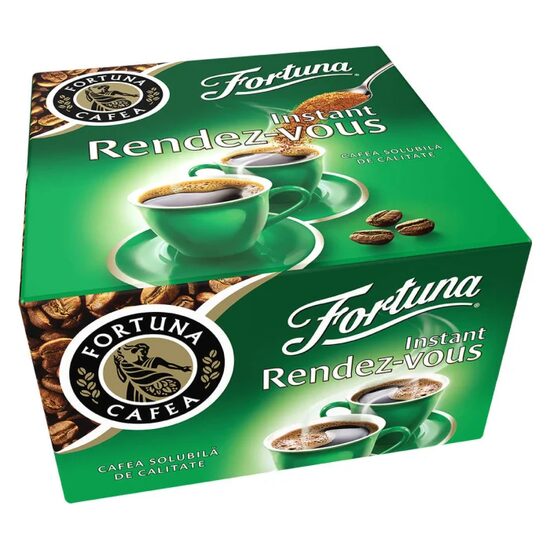 Cafea Macinata Fortuna Rendez-Vous Instant, 1,8 g/60 plicuri, 60 STICK