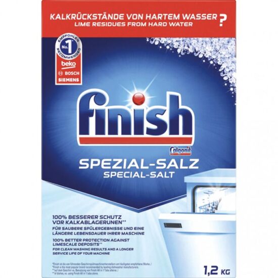 Sare Finish pentru masina de spalat vase, 1.2 kg