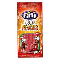 Jeleuri acrisoare cu aroma de capsuni Fini Sour Pencils, 80 g