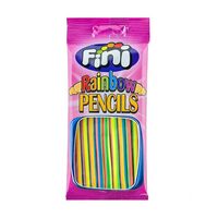 Jeleuri gumate curcubeu Fini Rainbow Pencils, 80 g