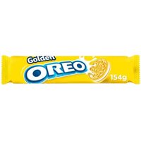 Biscuiti cu crema de vanilie Oreo Gold, 154g
