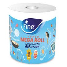 Prosop de bucatarie 3 straturi, 150 foi, Fine Mega Roll