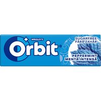 Orbit Peppermint guma de mestecat cu aroma de menta 10 buc 14 g