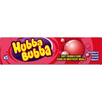 Hubba Bubba guma de mestecat cu aroma de capsuni, 5 bucati, 20 bucati