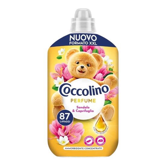 Balsam de rufe Coccolino Perfume Sandalo & Caprifoglio, 87 spalari, 1827 ml