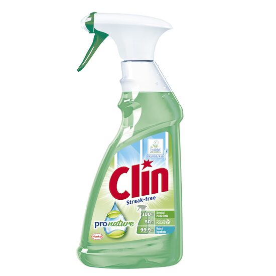 Solutie pentru curatarea geamurilor, Clin Pro Nature 500ml